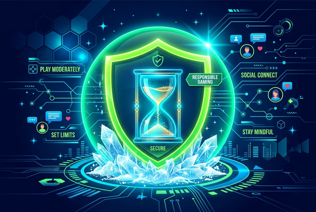 Responsible Gaming Clock Graphic